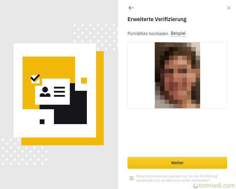 Profilfoto hochladen