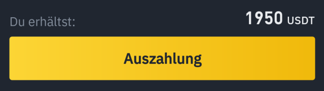 Button Auszahlung