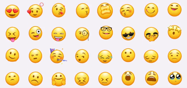Animierte Emojis in telegram Premium